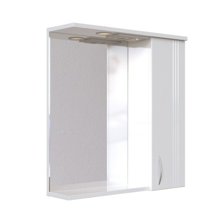Cabinet-mirror suspended Sanstar "Volga 60" White-2