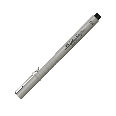 The handle capillary for drawing and drawing Faber-Castell Liner ECCO Pigment 0.4 mm, pigment, black, 166499-2