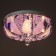 Chandelier 55650/500 CR chrome 5x40W E14 LED-RBP PDU 50x50x25cm