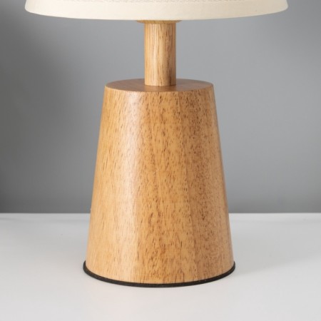 Lamp desktop "India" 1x40W E27 Birch 16.5x16.5x35cm-3