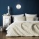 Cover with pillowcases "Kim", size 160x220 cm, ivory color