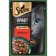 SHEBA wet food for cats with beef, paste in jelly, spider 75 g