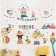 Sticker Plastic Interior Color "Circus show" 60x90 cm