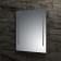 EvoForm mirror, with 2 built-in LED-lights, IR switch, 10.5 watts, 60x75 cm