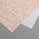 Liszt for creativity claims of "sparkle" white-orange sheet 33x20 cm thick 1.6 mm thick