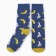 Unisex socks "Banans", dark blue color, size 36-43
