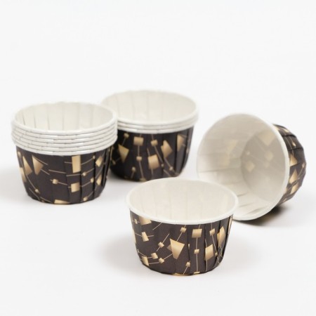 Muffin baking uniform, stars, 5 x 4 cm