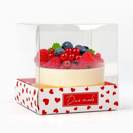 Box for confectionery "for you", 10 x 10 x 10 cm