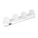LED lamp Uniel ULM-F54-2W, 2 W, 360 LM, 4000K, 4AA, IP20, Chrome