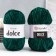 Yarn "Dolce" 100% micropoliester 120m/100g (774 emerald)