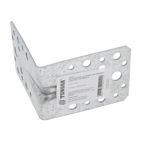 Corner Fit Tundra Krep, 90x90x65x2 mm, reinforced, GOT, 1 pc.-1