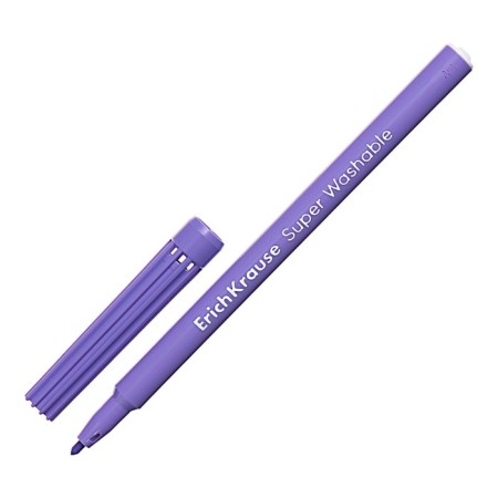 Фломастеры 18 цветов, ErichKrause, "Safari Ultra Washable" микс-2