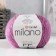 Yarn "Milano" 8%alpaca, 20%wool, 8%viscose, 64%acrylic 130m/50g (861 lingonberries)