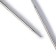 Circular knitting needles, brass 80 cm/ 2.5 mm