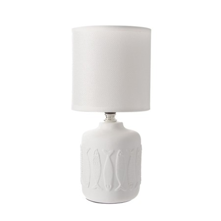 Traffic lamp with lampshade Risalux Fisher, E14, 40 W, White, 13 × 13 × 27 cm-5
