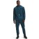 Longslewed male UA CGI Utility 1/2 ZIP JCKT, size 46-48 (1366199-413)