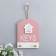 Hooks decorative wood "house. Keys" mix 19x14x3 cm