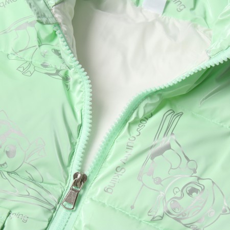 Warm vest for girls, light, height 116-122 cm-2