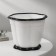 Pot with the pallet "delight", 1.5 l, the color is white