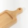 Board for feeding with a handle, 20.5 × 7 × 1.5 cm, bamboo