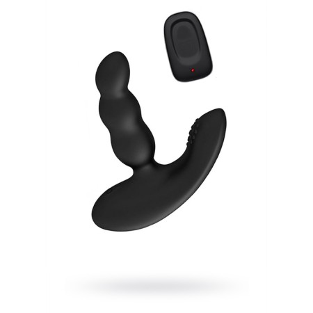 Livett Nitoc prostate stimulator with a remote control, silicone, (0T-00010208), black