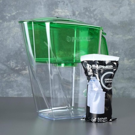 Filter-Kuvshin "Barrier Grand NEO", 4.2 l, green color
