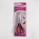 Scissors "Wave", 9 ", 23 cm, step - 7 mm, black/red color