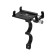 Bicycle for phone, aluminum, up to 185x100 mm, black