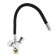 ACCOONAA4883F kitchen mixer, two -wound, silicone spout, silumin, black/chrome