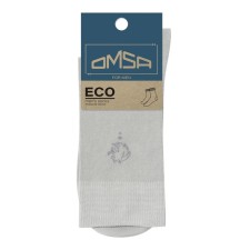 Male socks Omsa Eco, size 39-41, color Grigio Chiaro