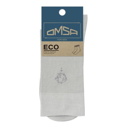 Male socks Omsa Eco, size 39-41, color Grigio Chiaro