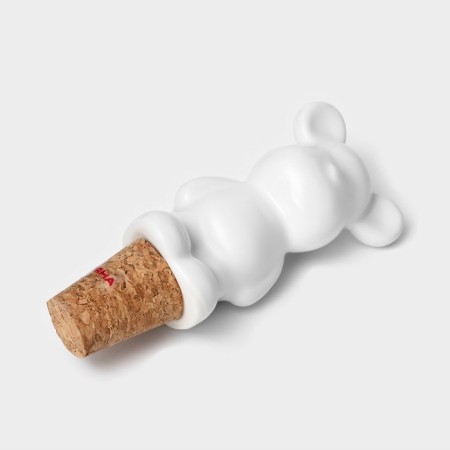 The plug for the bottle of the share "Stylish Bear", 3.5 × 3.5 × 10 cm-2