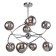 Rimula chandelier, 8x40W E14, chromium color