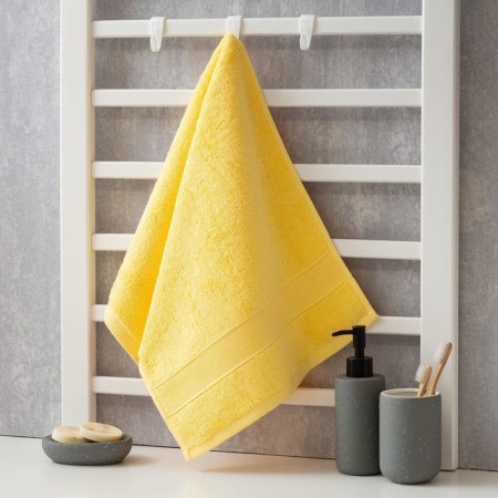 Terry Ethel "Comple" 35x75 cm, yellow color 100% cotton, 600 g/m2