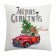 Czech on the pillow of Ethel "Happy Christmas!" 40 x 40 cm, 100% p/e