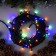 Garland “thread” 10 m, IP44, UMS, dark thread, 72 smd-led, glow of multi, 220 V