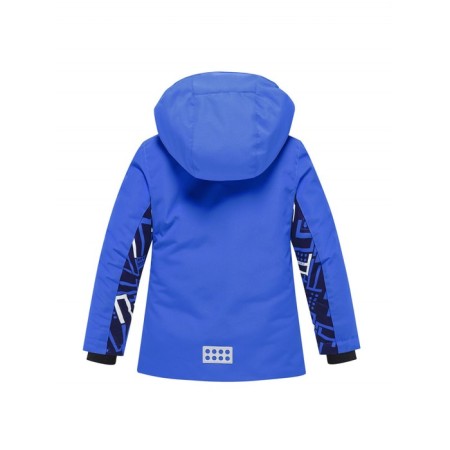 Ski costume for a boy, height 116 cm, blue color-2
