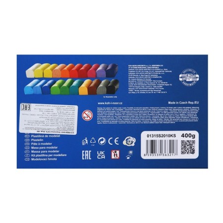 Plasticine 20 CV 400g K-I-N 1315 Cats, cards/UP-3