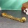 Bowling stand - Skull Skull Skull, Old Gold, 25x4cm