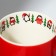 Ceramic mug with a spoon and lid "Penguins", 400 ml, red color