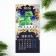 Spiral calendar "Green Dragon", 7 x 7 cm