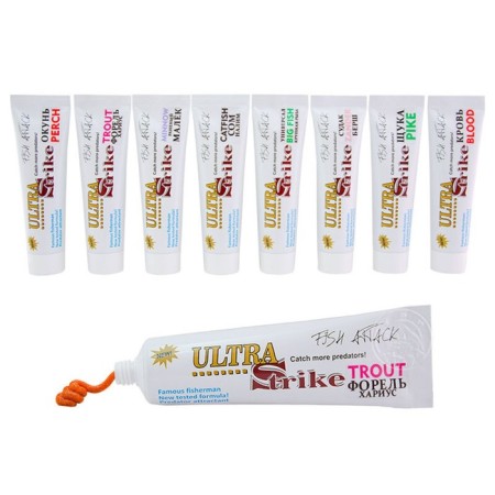 Ultra Strike Gel-attractate for predatory fish, 100 ml