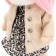 Billie soft doll "in a leather down jacket", 32 cm