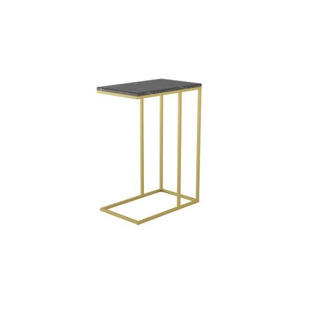 Class table "Agami Gold", 500 × 310 × 705 mm, color black marble-3