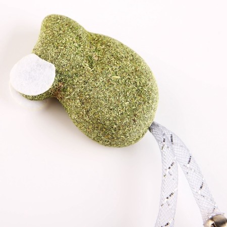 Cat toy "mouse" from cat mint, 6 x 1.5 cm-3