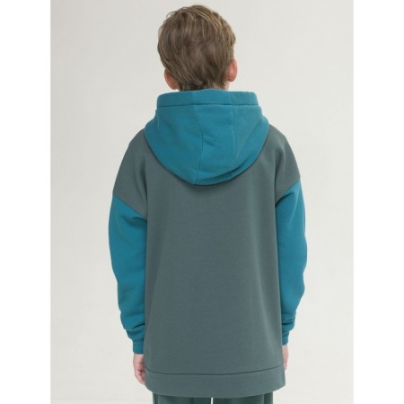 Hudy for the boy Pelican, height 122 cm, green color-4