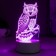Owl lamp Led RGB from the network