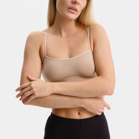 Top female, beige color, size 42-46 (s/m)-4