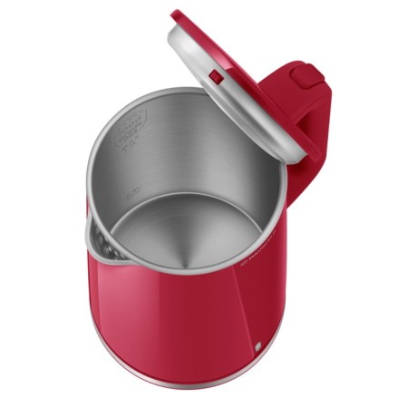 Electric kettle MGK-633RD, plastic, Metal flask, 1.7 l, 2200 watts, red-3