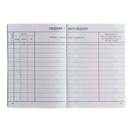 Liner in the workbook without hologram-2